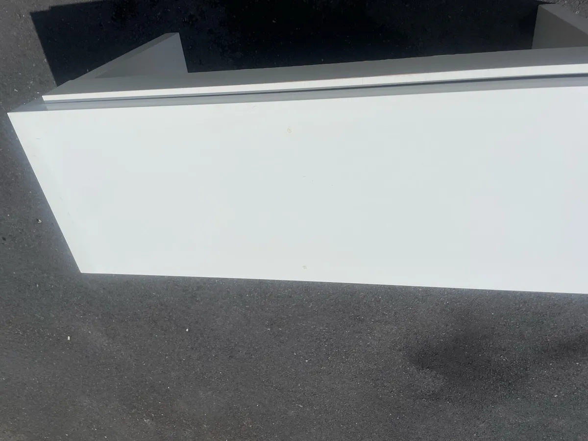 Dressing table white 120x41 cm - Image 3