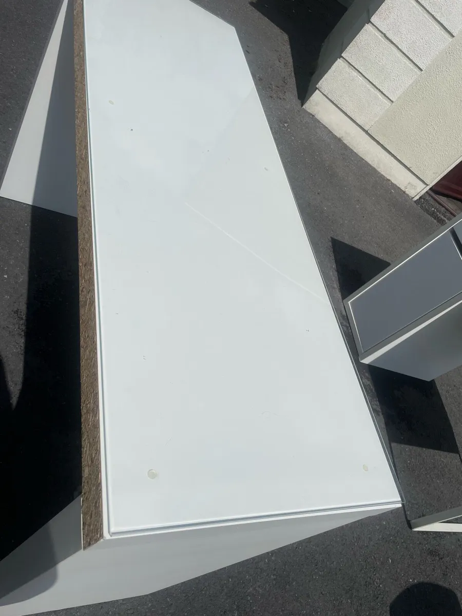 Dressing table white 120x41 cm - Image 4