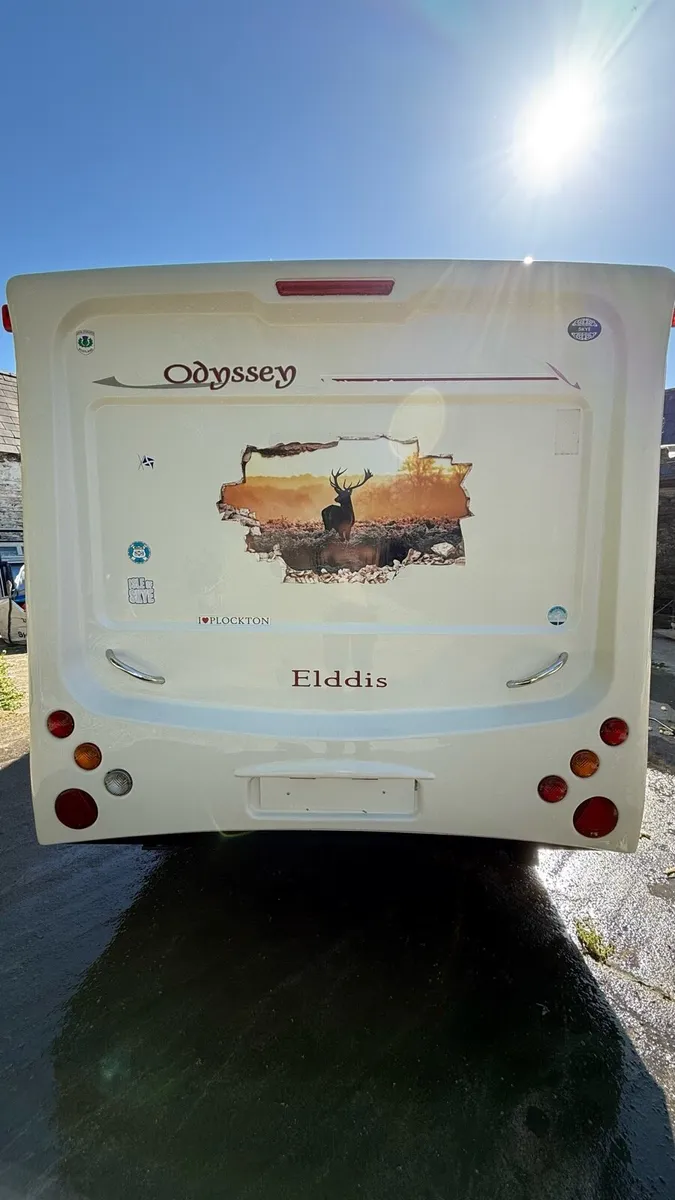 FANTASTIC FIX BED 4 BERTH ELDDIS ODYSSEY CARAVAN. - Image 2