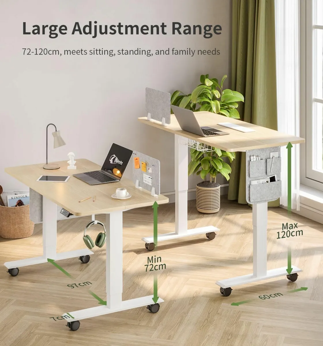 120 * 60cm Desktop for Home Office - Image 3