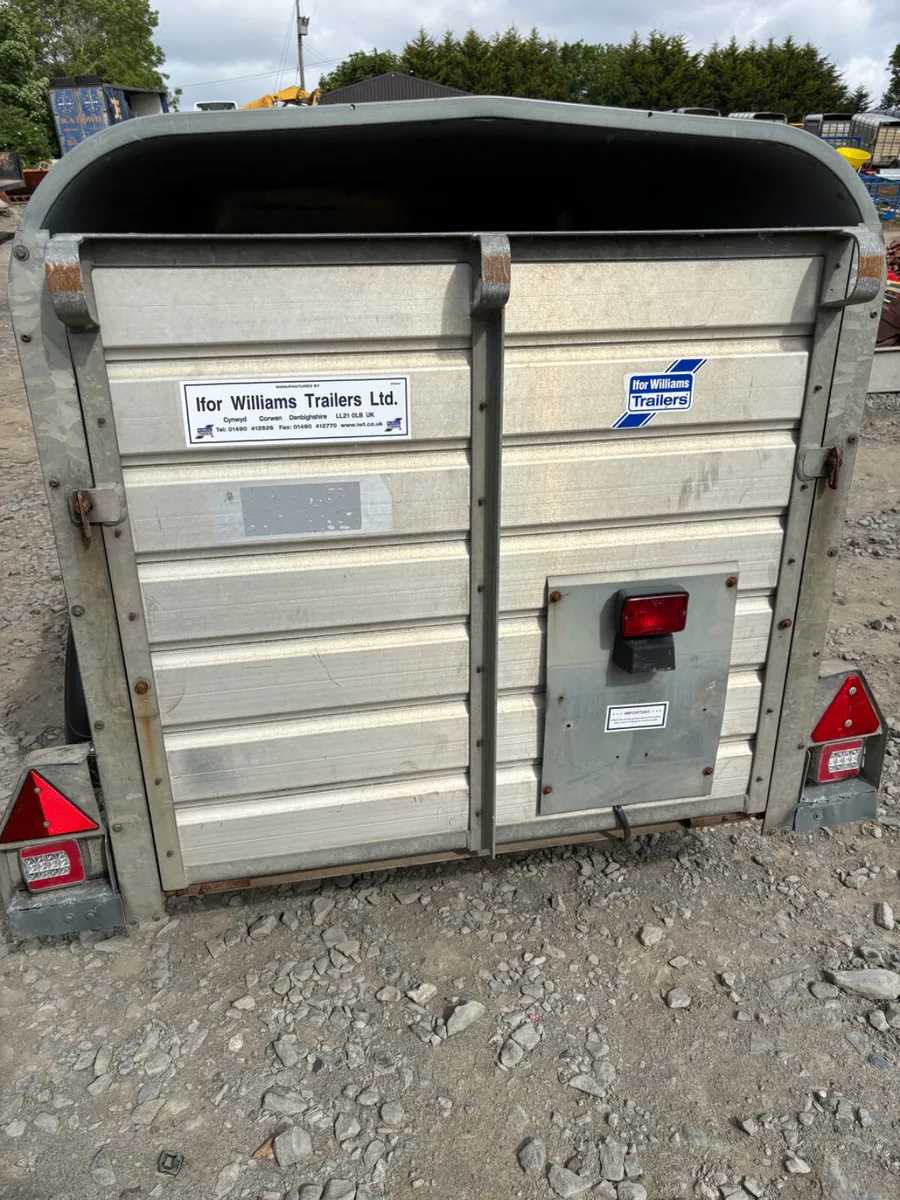 Ifor Williams 8ft calf trailer - Image 3