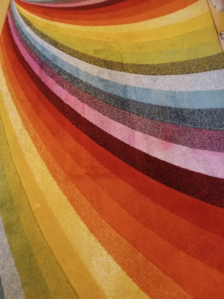Rug rainbow colours - Image 2