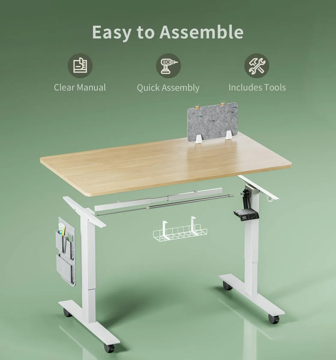 120 * 60cm Desktop for Home Office - Image 4