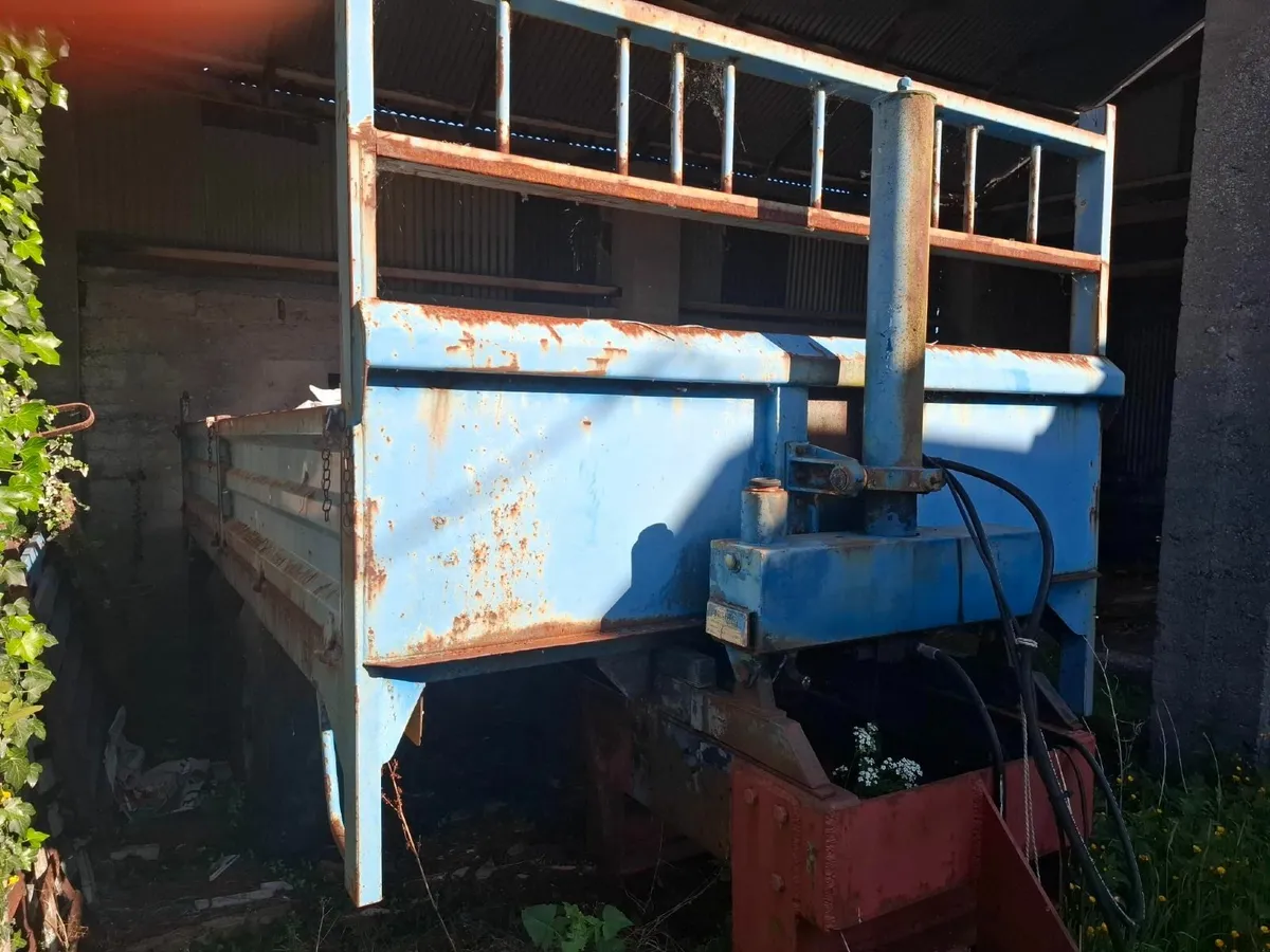 Trailer Tipper 16 ft by 8ft Steel with Dropsides - Image 4