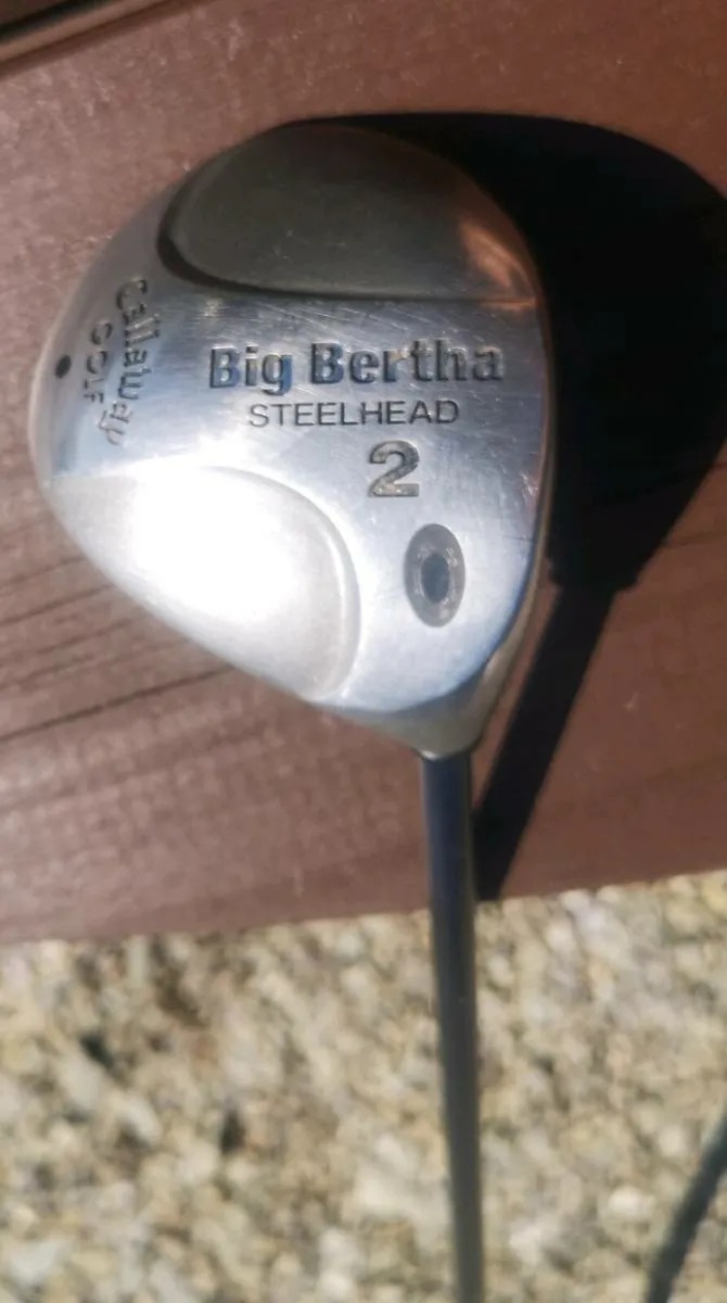 Callaway Big Bertha Steelhead 2 wood, - Image 1