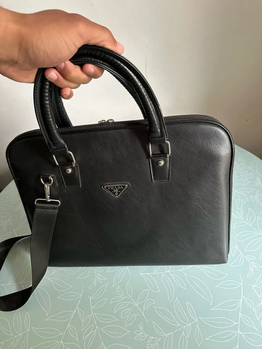 prada laptop bag