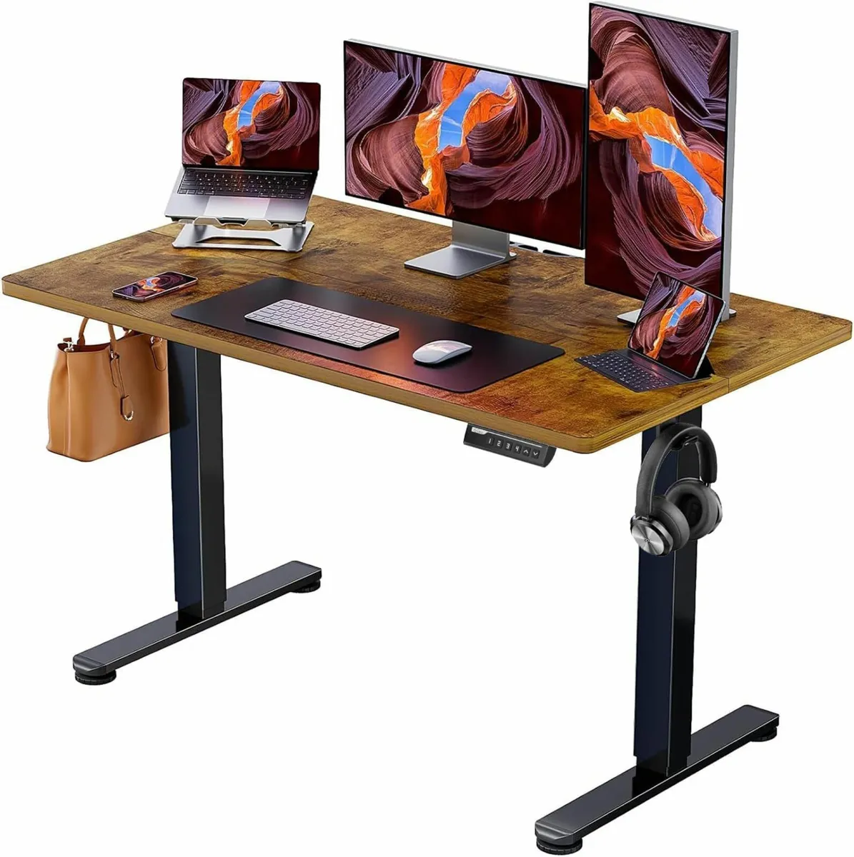 Electric Standing Desk 120 x 60cm - Image 1
