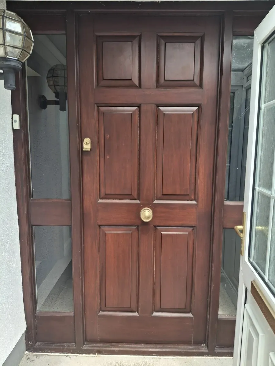 Solid Teak Doors - Image 1