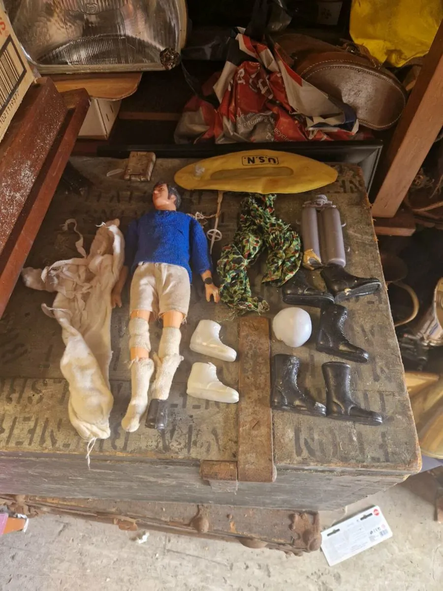 Vintage Retro 1970's Action Man Knockoff Lot - Image 1