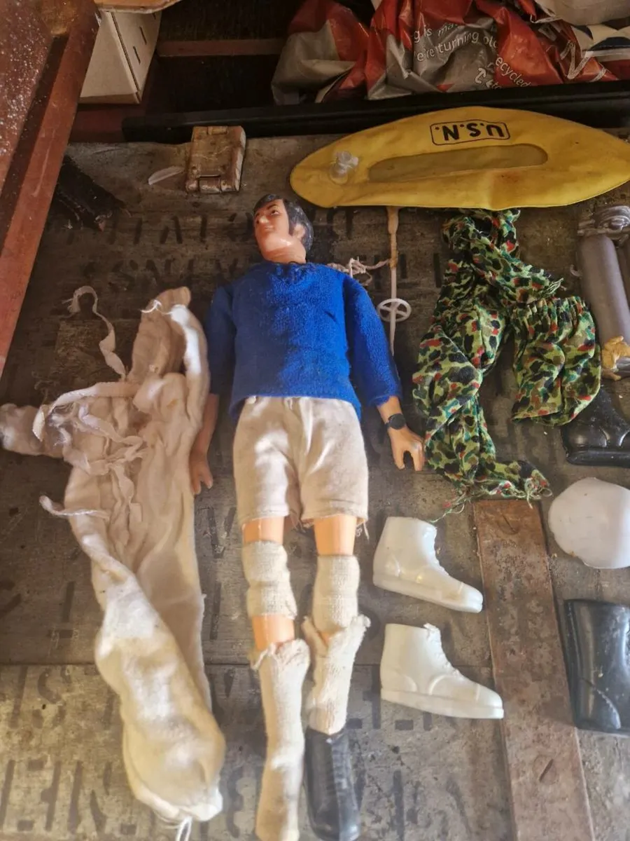 Vintage Retro 1970's Action Man Knockoff Lot - Image 2
