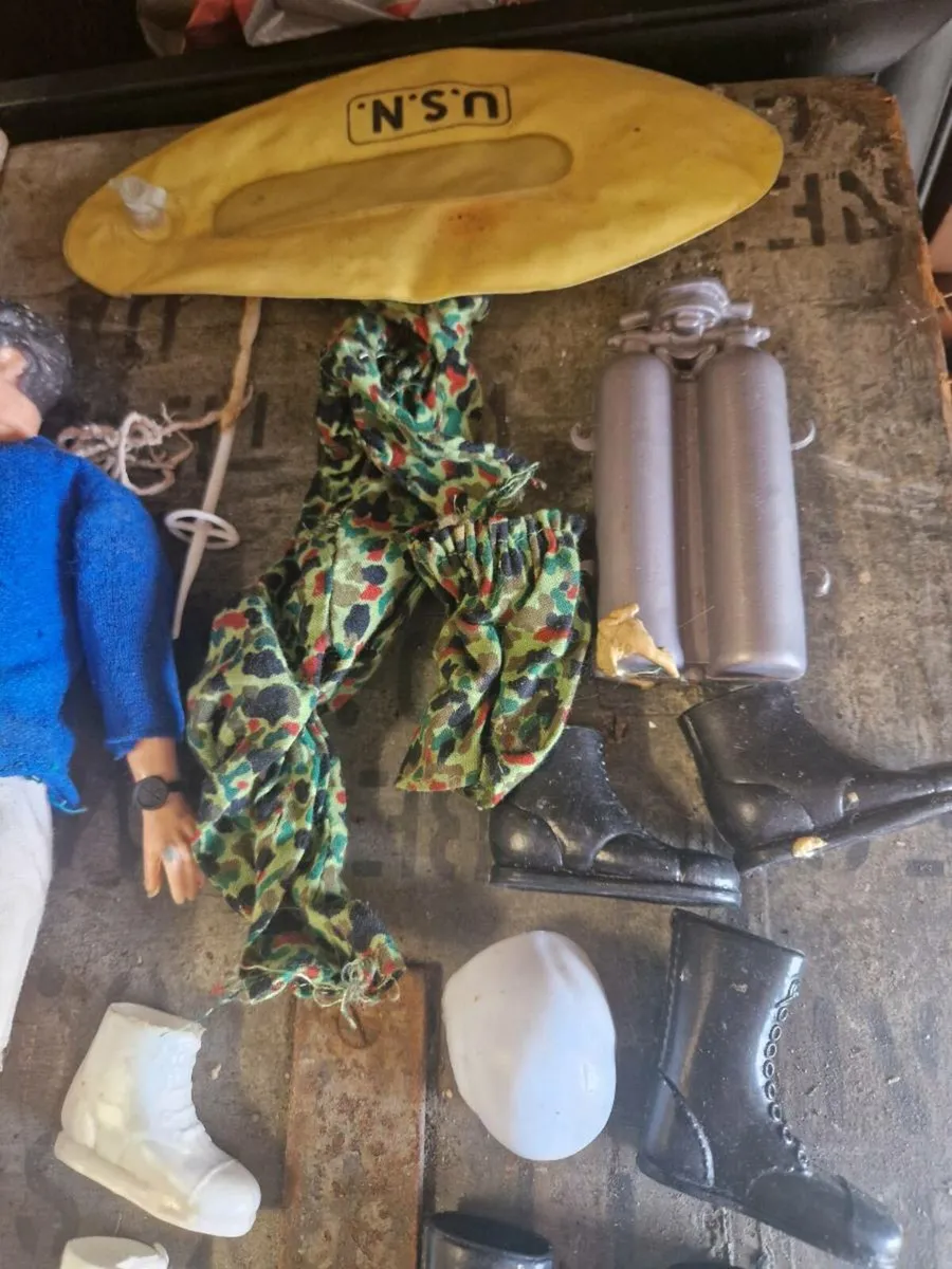 Vintage Retro 1970's Action Man Knockoff Lot - Image 4