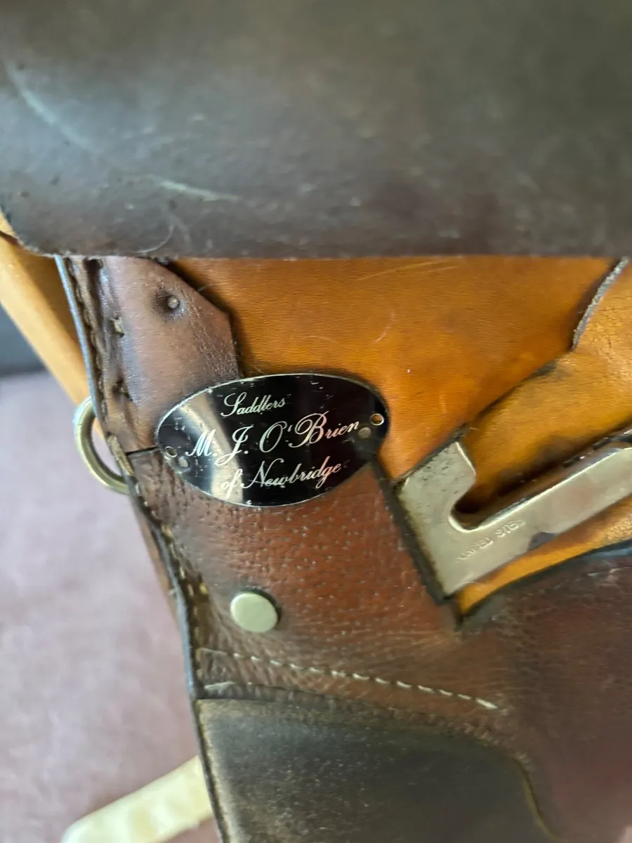 Pony Saddle. Leather. - Image 2