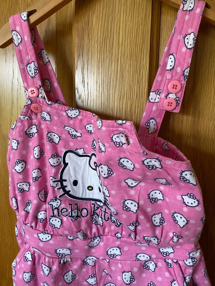 Sanrio Girl’s Hello Kitty Pink  Summer Playsuit - Image 2