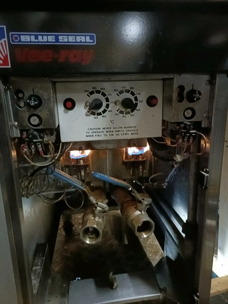Blue Seal twin tank fryer - Image 4