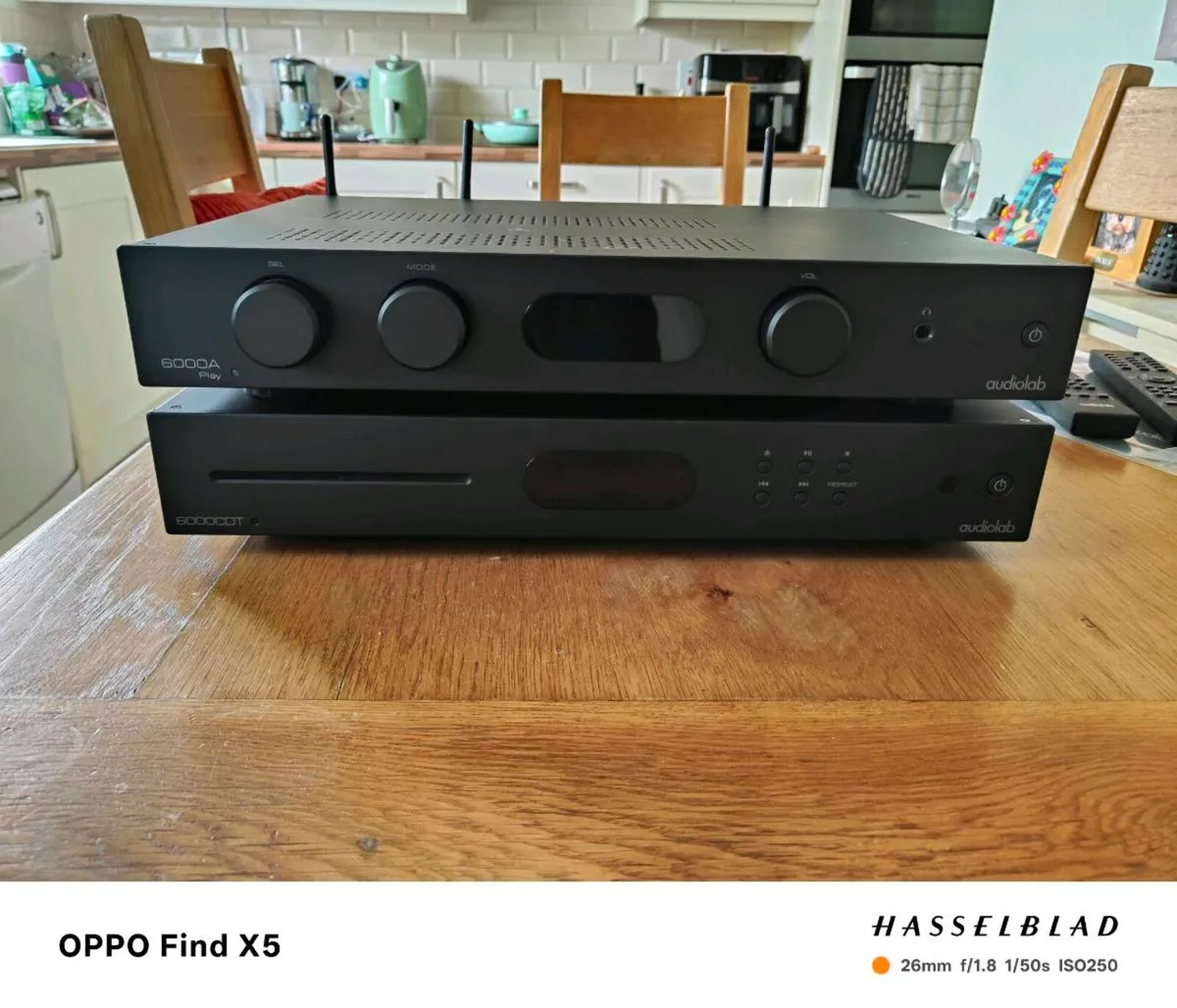Audiolab 6000a play and 6000cdt cd player - Image 1
