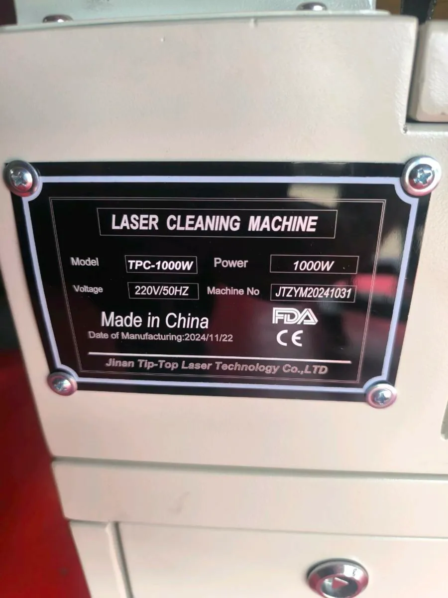1000w TipTop Laser Cleaning Machine. - Image 4