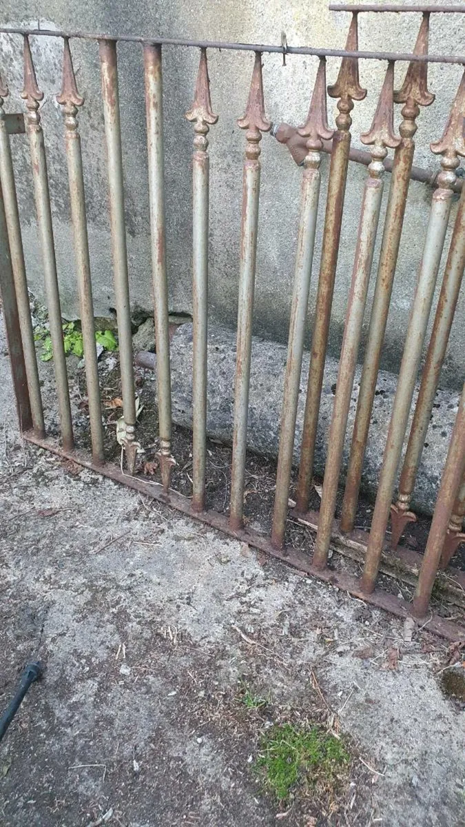 iron fence gate - Image 1