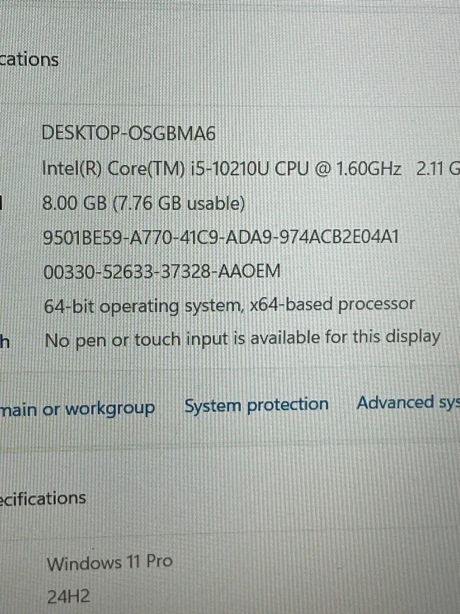 Dell laptop i5 10th generation - Image 4