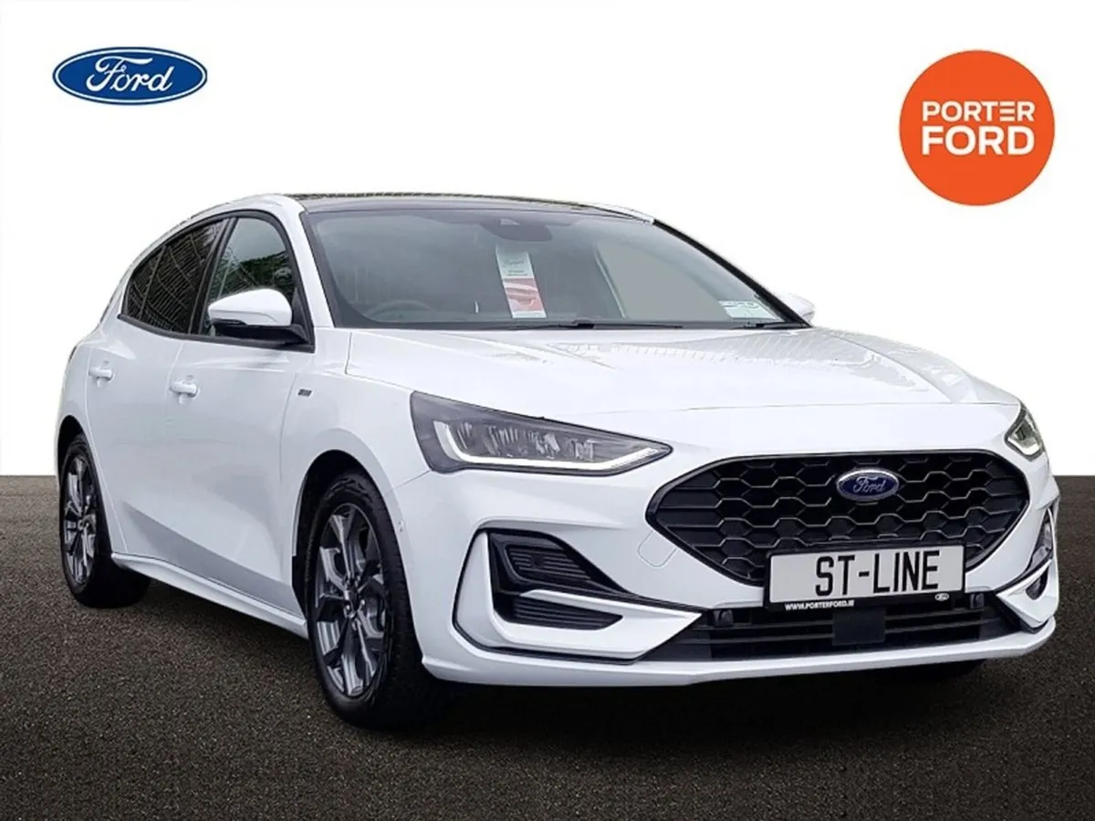 Ford Focus  panoramic Sunroof 1.0 Ecoboost ST Lin - Image 1
