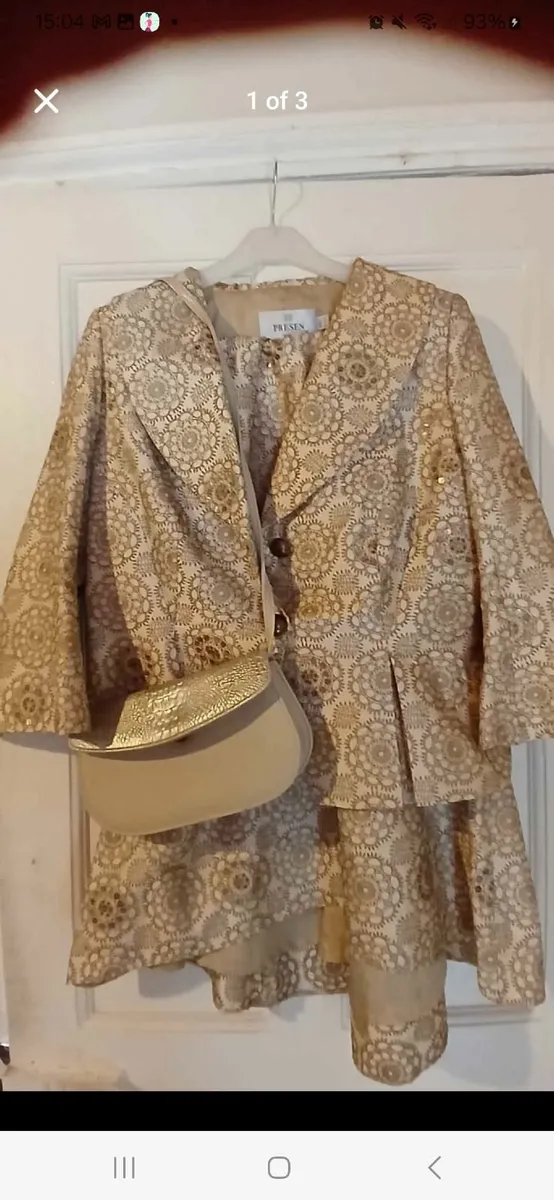 Mother of The Bride Outfit complete with Bag - Image 3