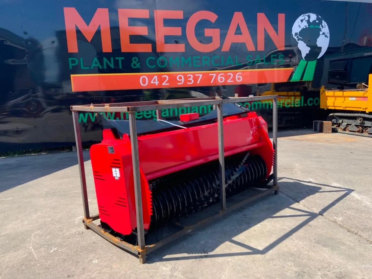 SKID STEER FORESTRY MULCHER ATTACHMEN....353w. - Image 1