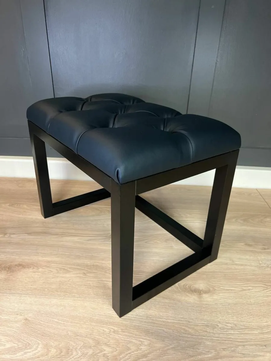 Wooden-Framed Bench 60x40cm - Image 1