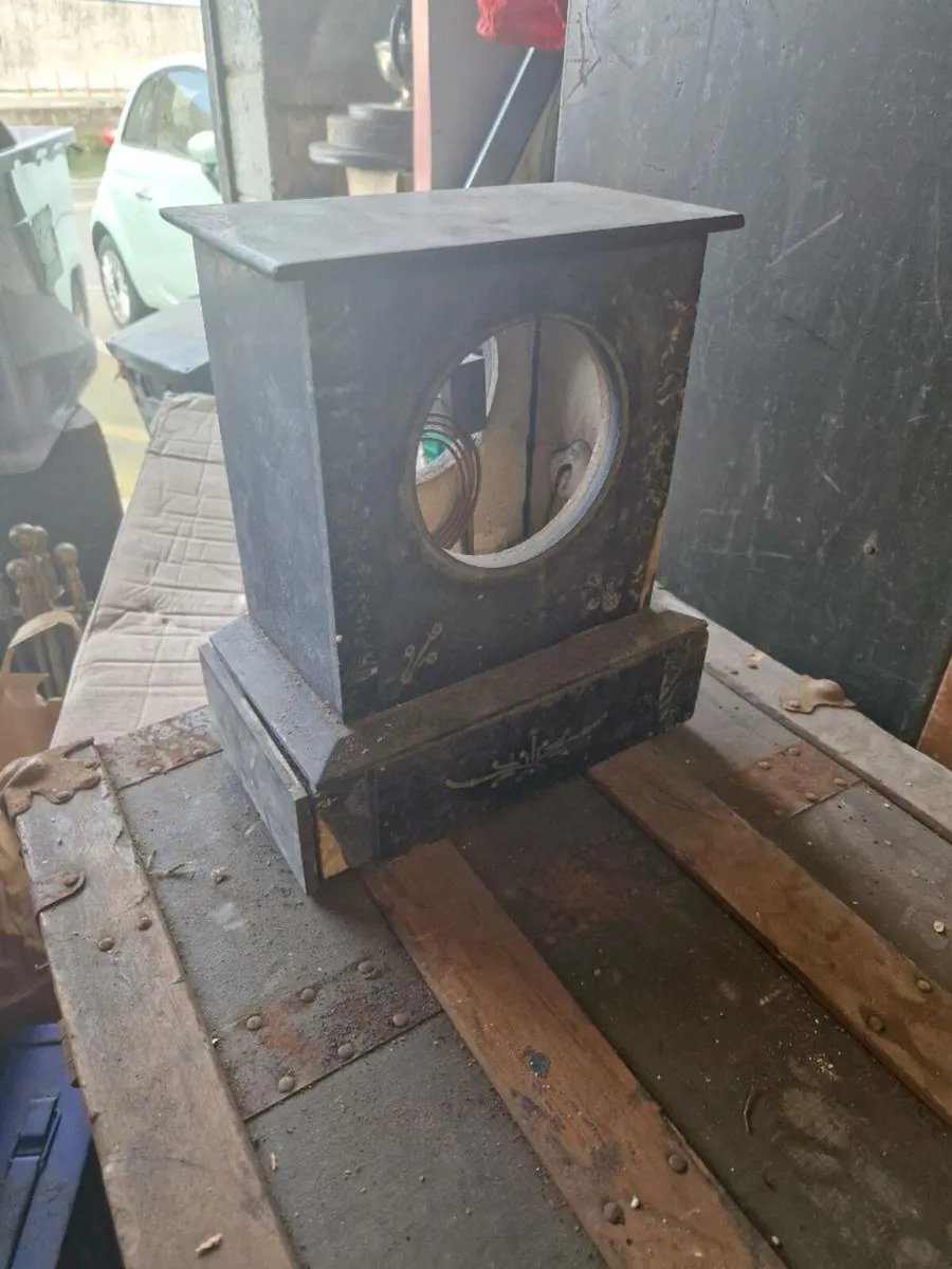 Vintage Marble Mantle Clock