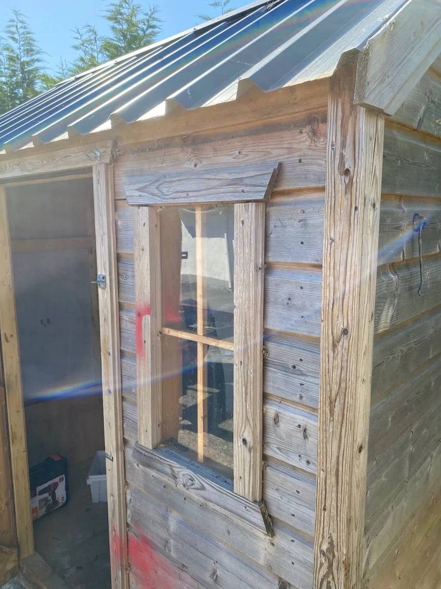 Garden shed/Cottage shed 8ft wide 6ft deep - Image 1