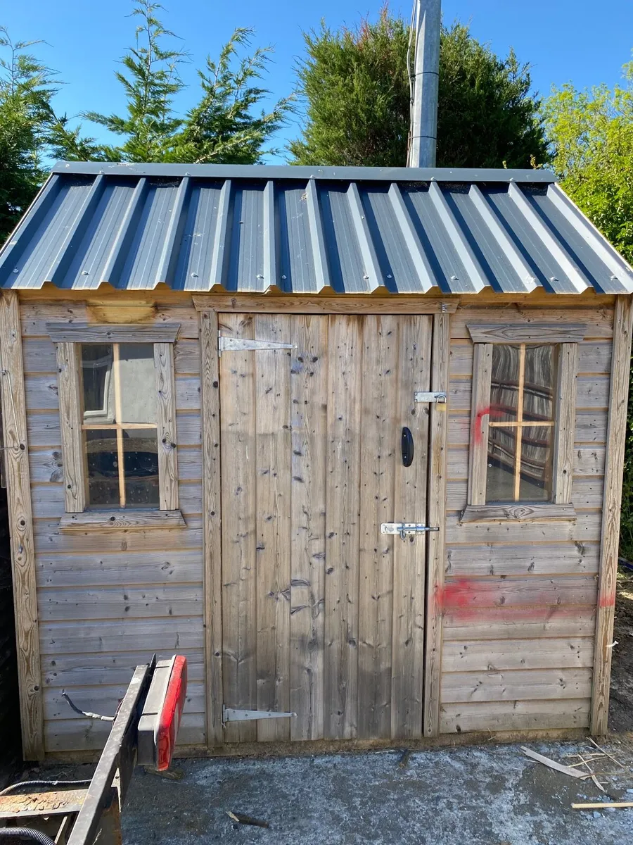 Garden shed/Cottage shed 8ft wide 6ft deep - Image 2