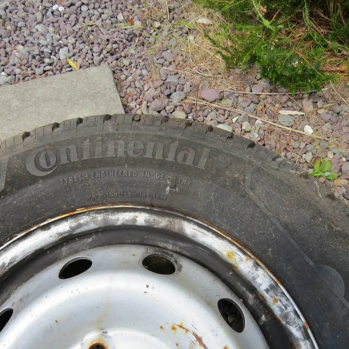 Motorhome spare wheel - Image 1
