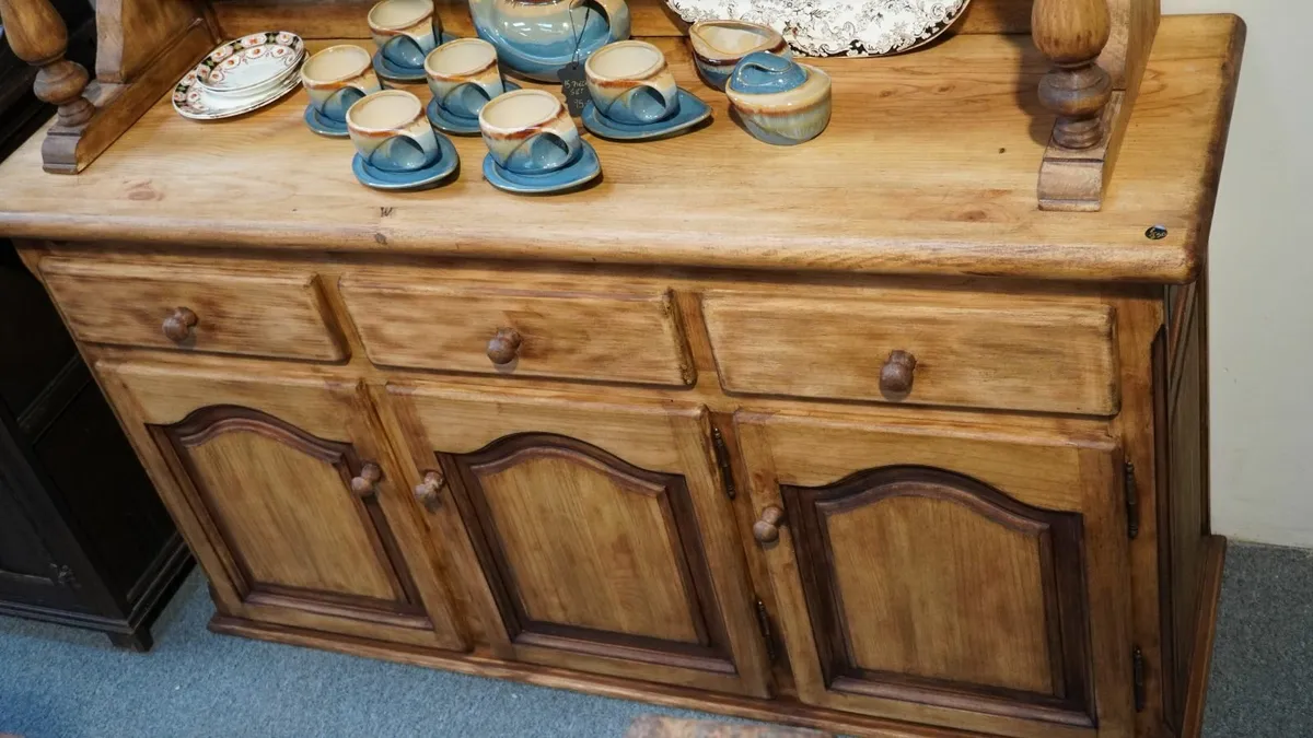 Vintage Spanish Dresser - Rustic Upcycled Finish - Image 3