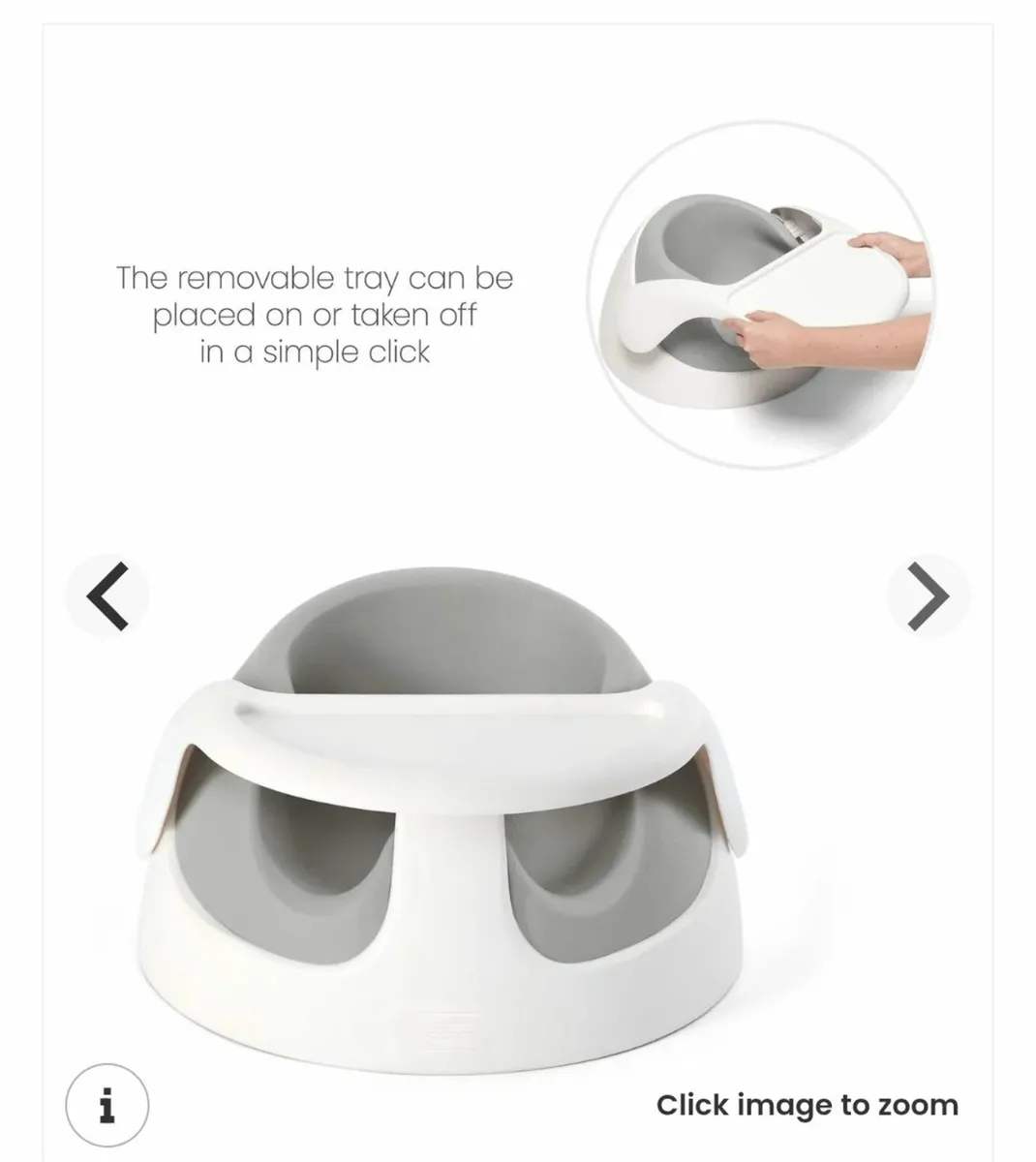 Mamas and papas floor seat with activity tray - Image 2
