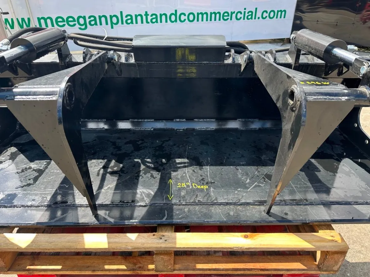 NEW..73" BOBCAT SKIDSTEER GRAB BUCKET..296W - Image 4