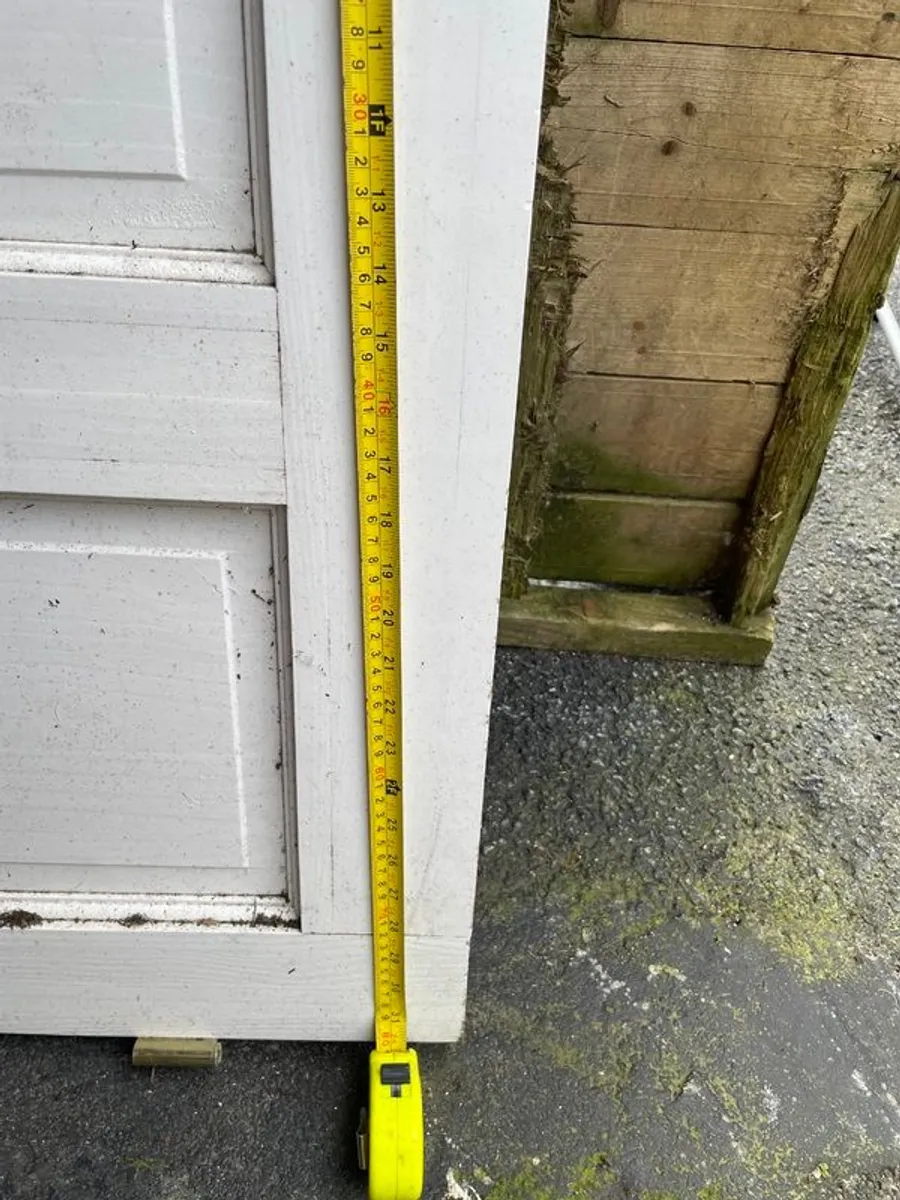 two free pine doors - Image 4