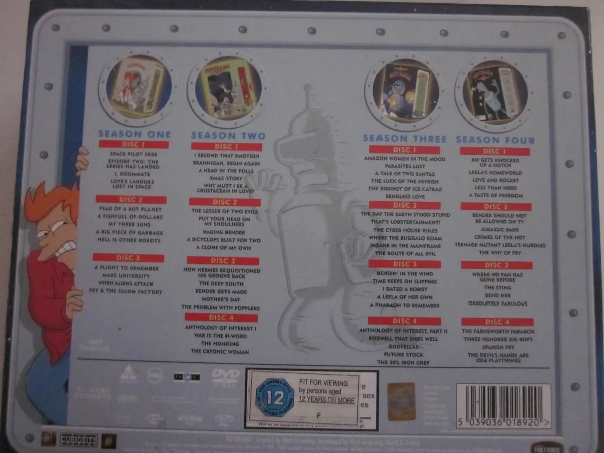 Futurama The Complete Collection 15 DVD  Set - Image 2