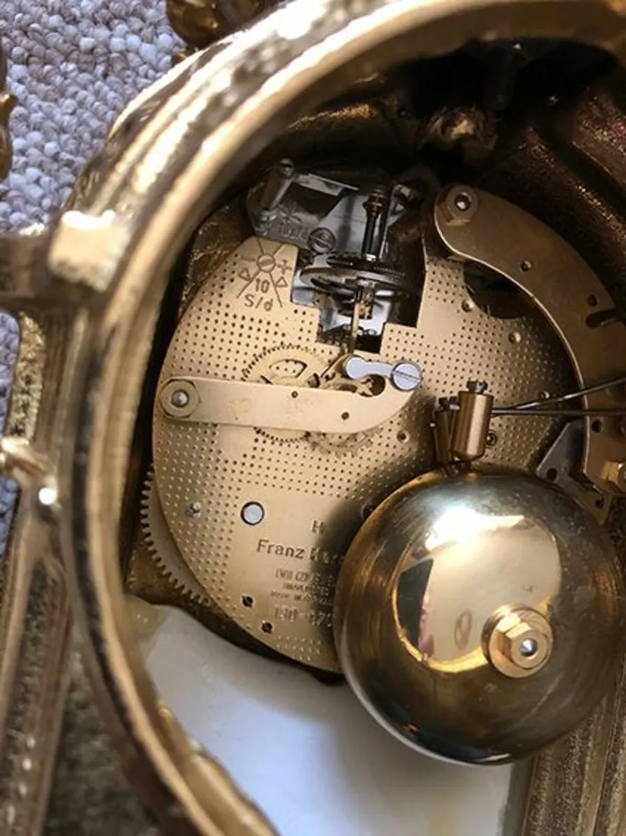antique clock - Image 3