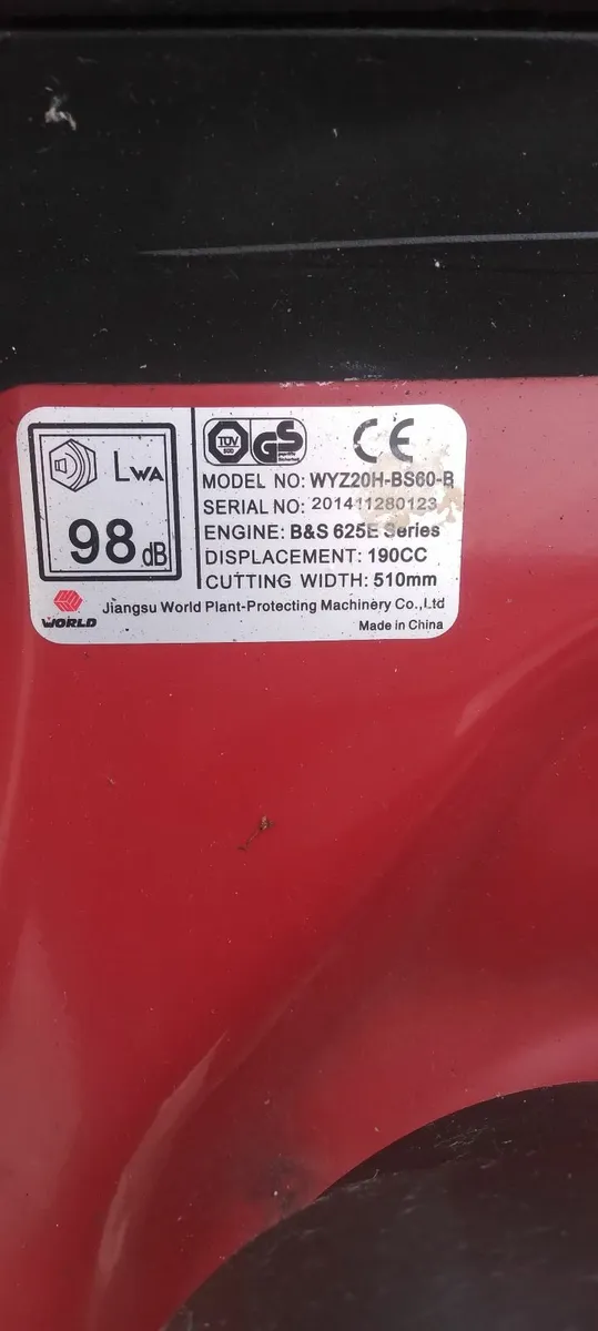 WROLD Self Drive lawnmower working 💯 - Image 2
