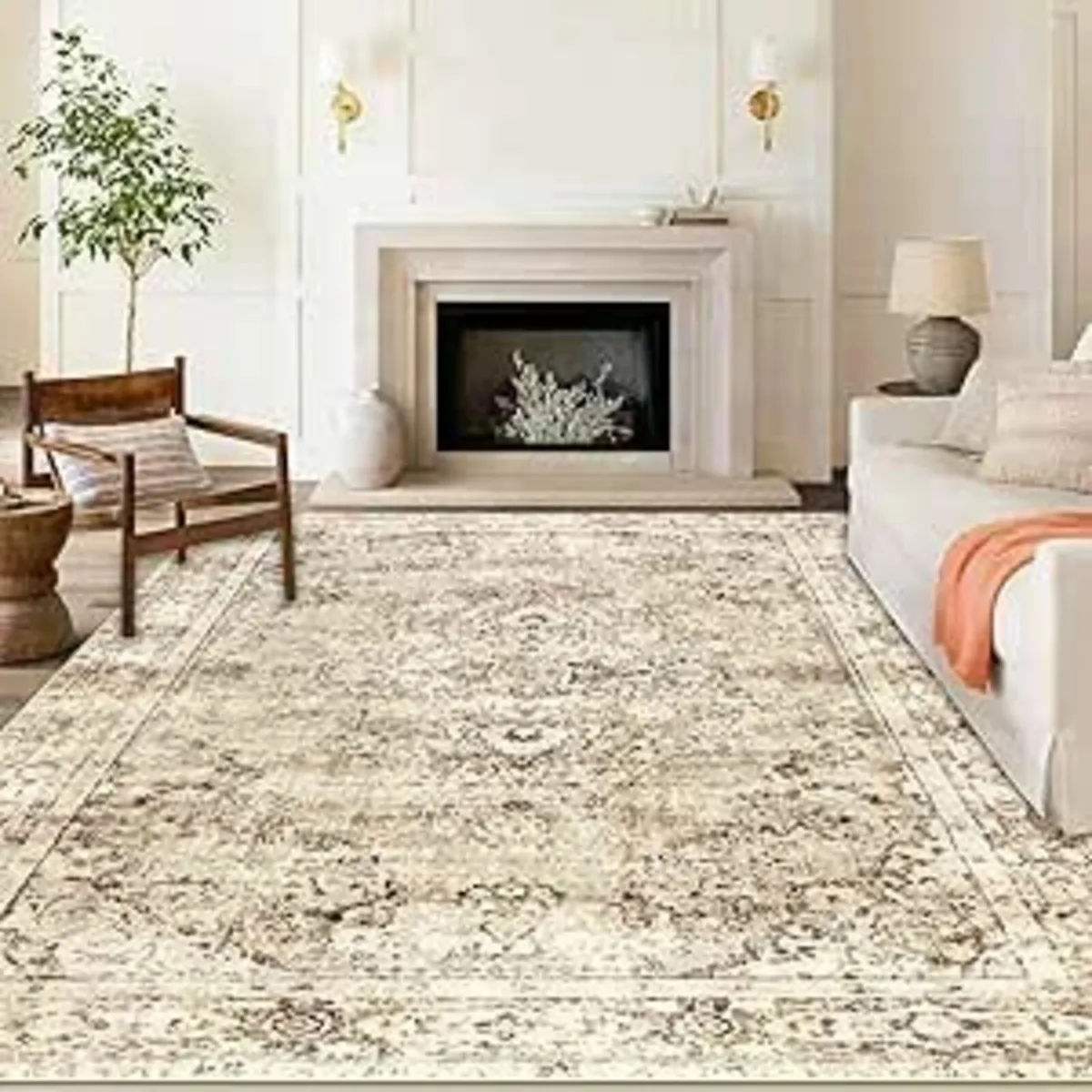 Vintage Large Rugs Living Room 160x230cm Bedroom - Image 2