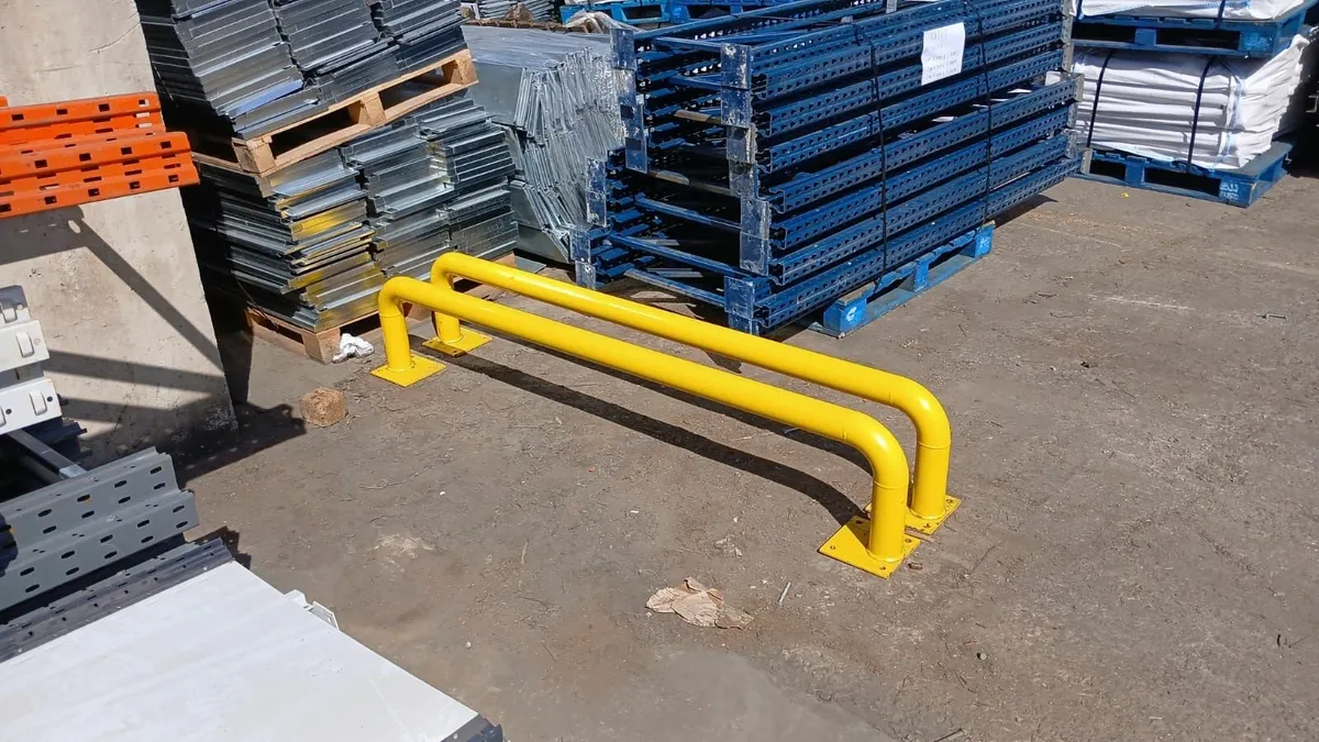 Used Pallet Racking End Barriers 2.2m L - Image 2