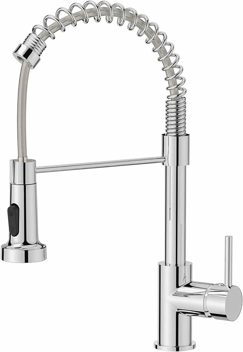 Kitchen Tap Spring Kitchen Sink Mixer Swivel 360 - Image 3