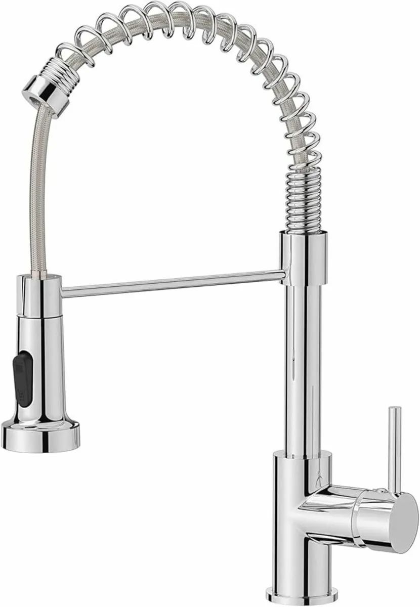 Kitchen Tap Spring Kitchen Sink Mixer Swivel 360 - Image 4