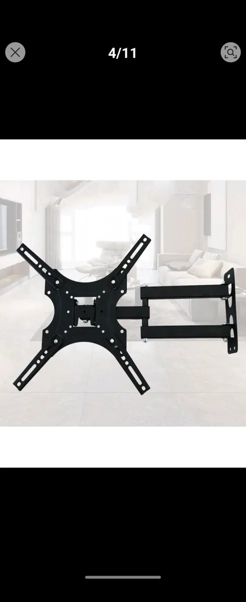 TV wall bracket for 32/55 inches new - Image 4