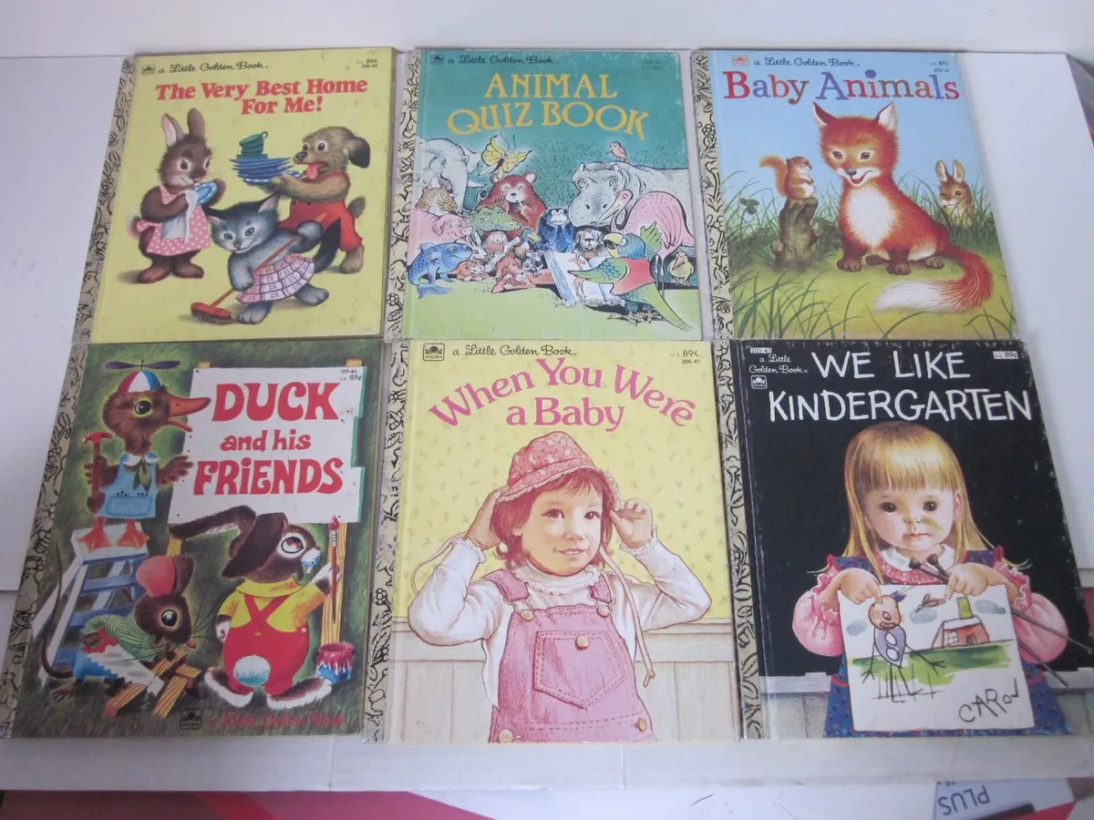 Six Walt Disney's  a little Golden Book  1949/8 - Image 1