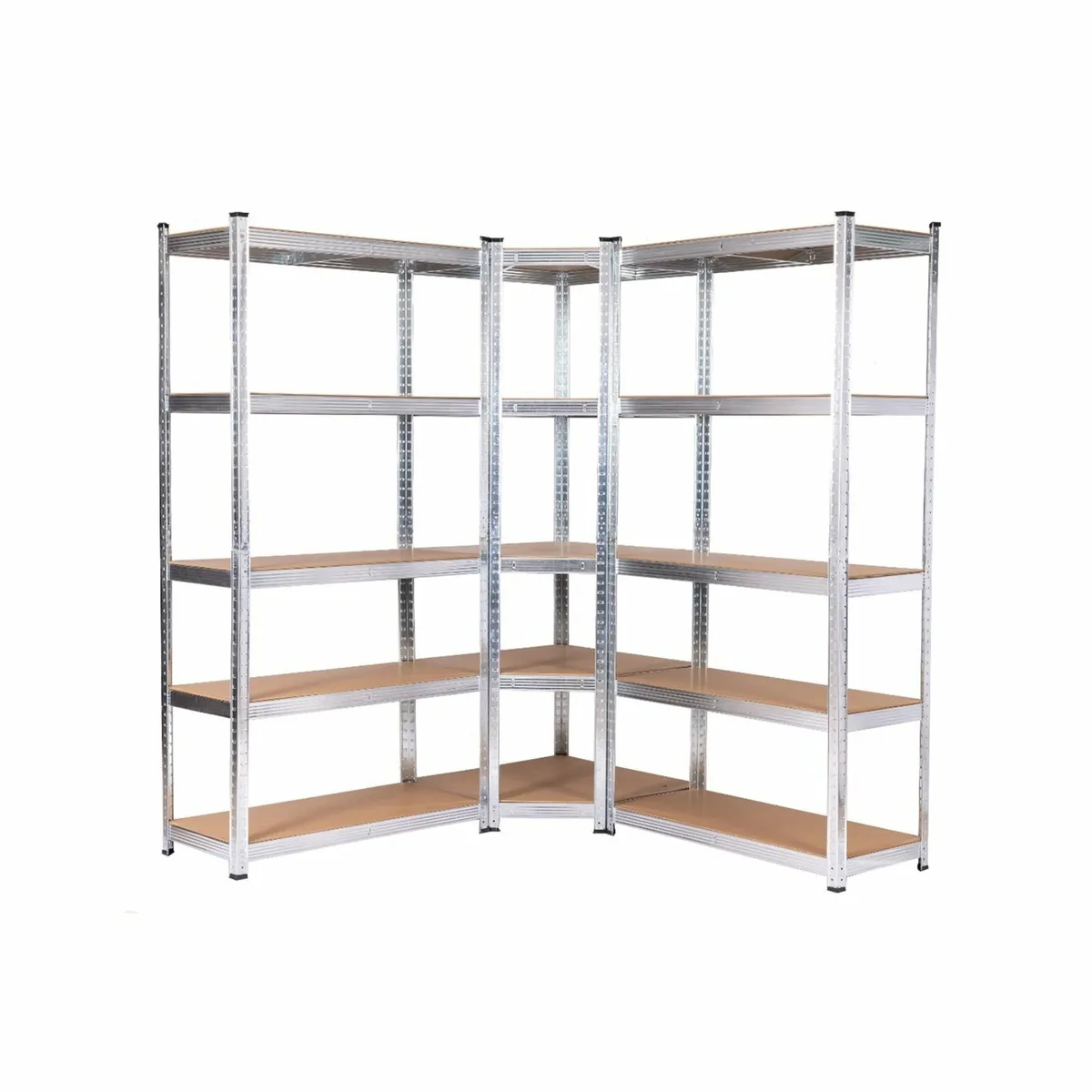 Corner + 2 Bays | Galvanised | 400mm Deep - Image 3