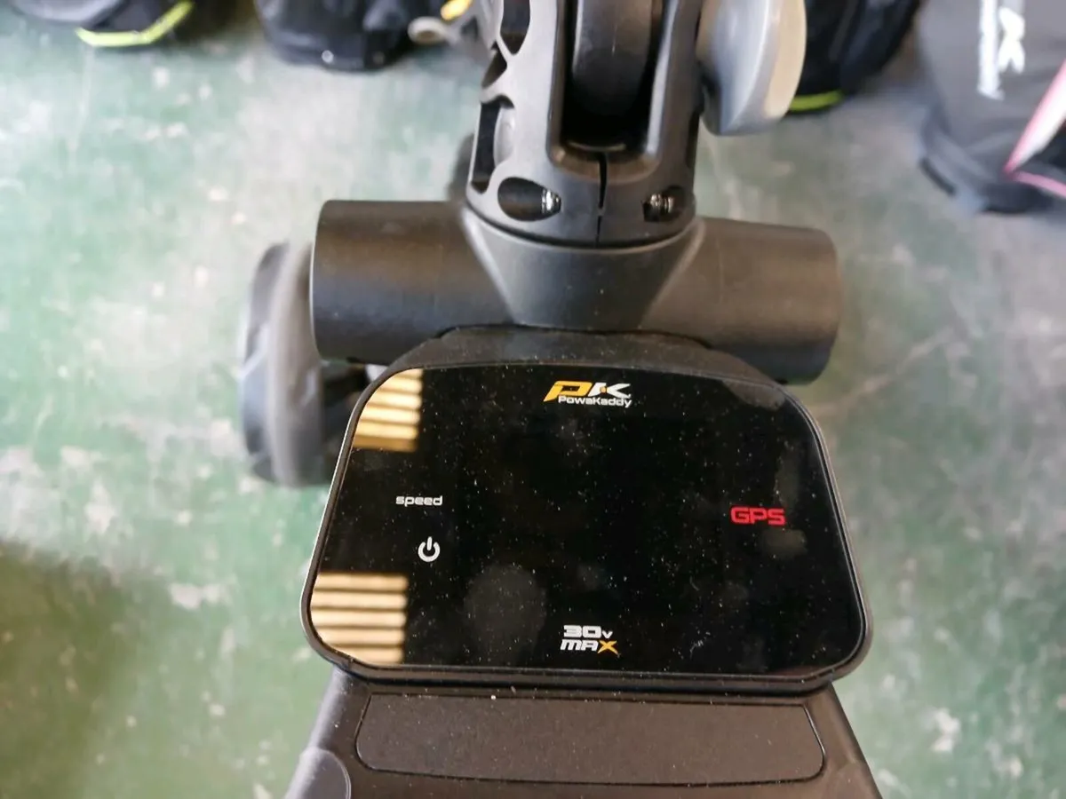 GPS Powakaddy trolley used for 2 games - Image 2