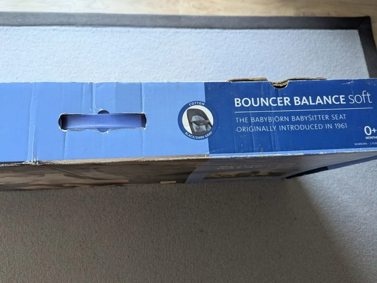 Babybjorn bouncer + BabyBjorn wooden Toy Accessory - Image 3