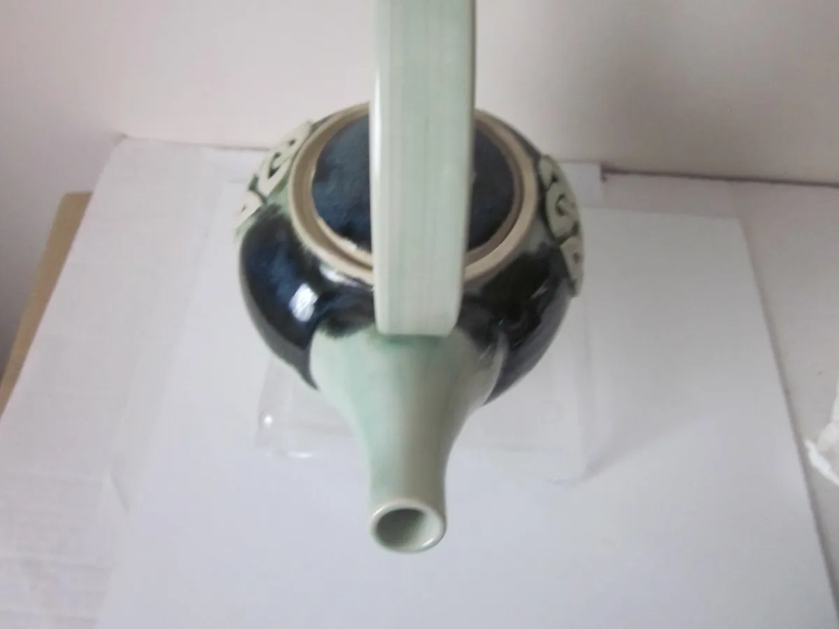 Celtic Teapot from Ken Watters Pottery Co. Kerry. - Image 3