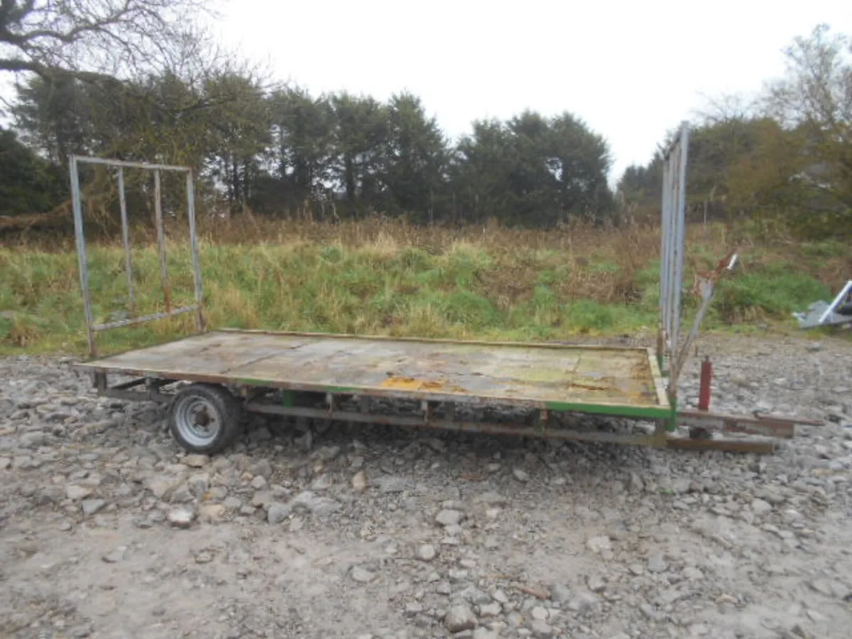 IVOR WILLIAMS BALE TRAILER 14' X 6'6" - Image 2
