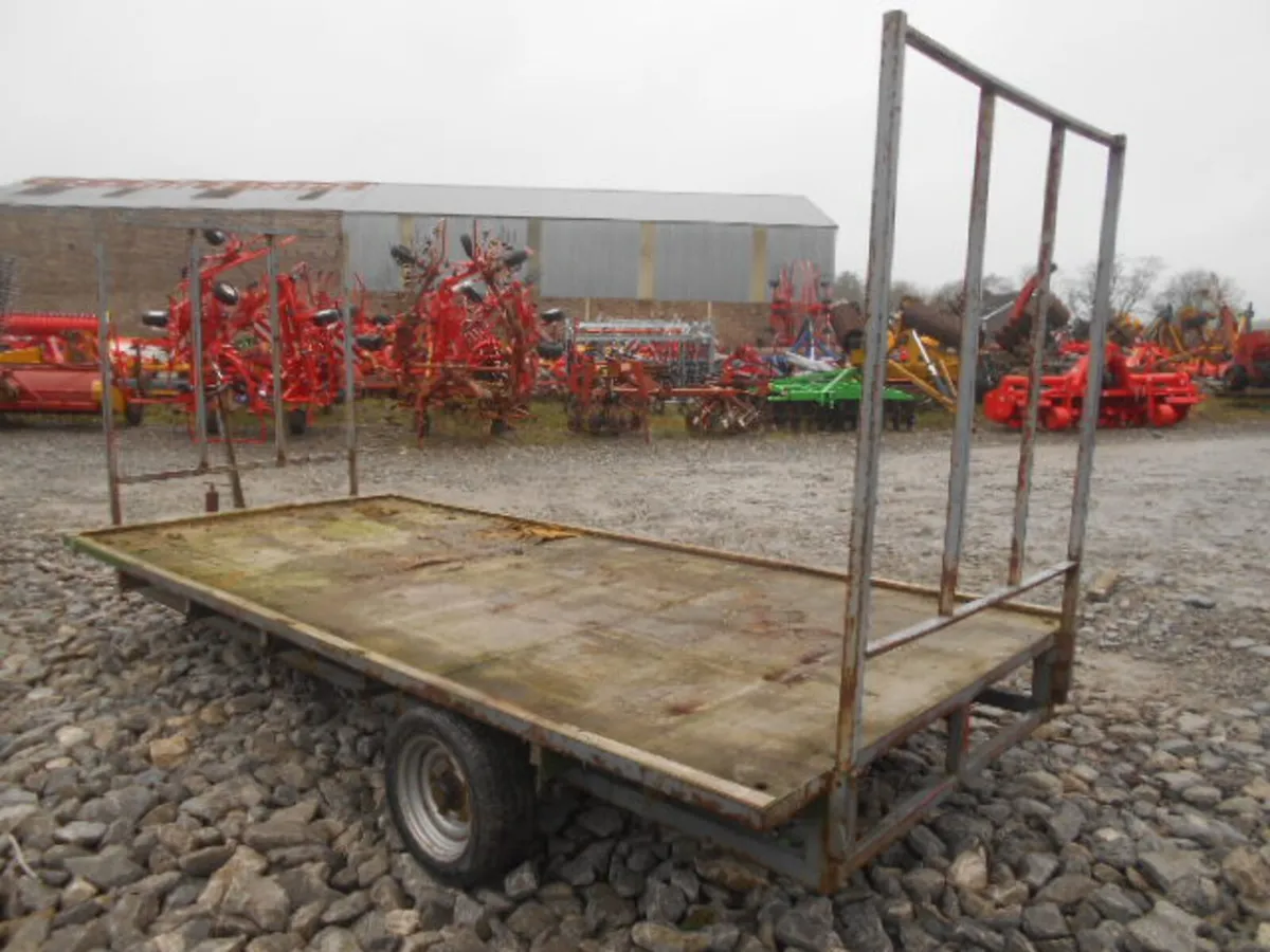 IVOR WILLIAMS BALE TRAILER 14' X 6'6" - Image 3