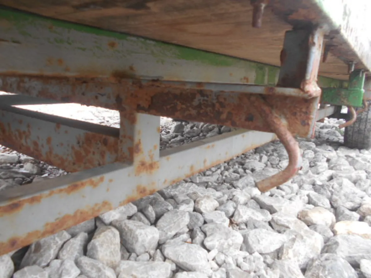 IVOR WILLIAMS BALE TRAILER 14' X 6'6" - Image 4